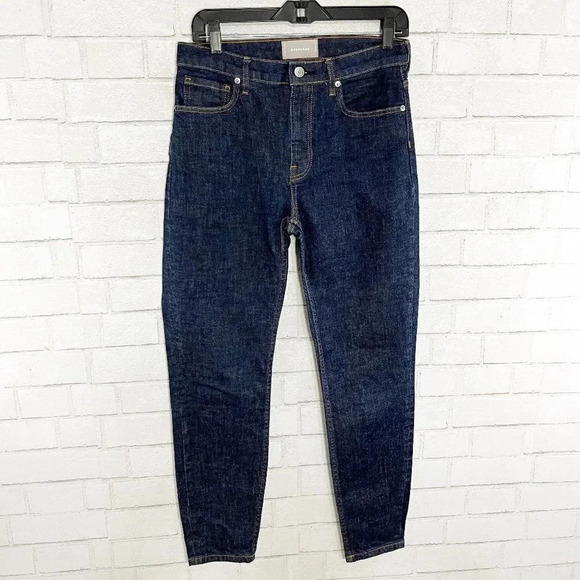 Everlane Denim - Everlane Dark Wash High Rise Skinny Jeans Women's Waist Size 29 Regular